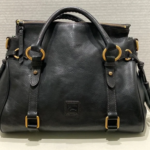 Dooney & Bourke Black Satchel - Picture 2 of 13